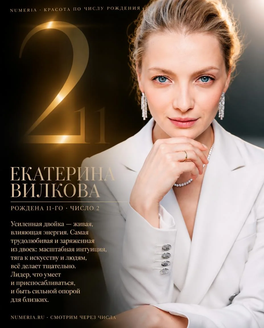Екатерина Вилкова — красота числа 2