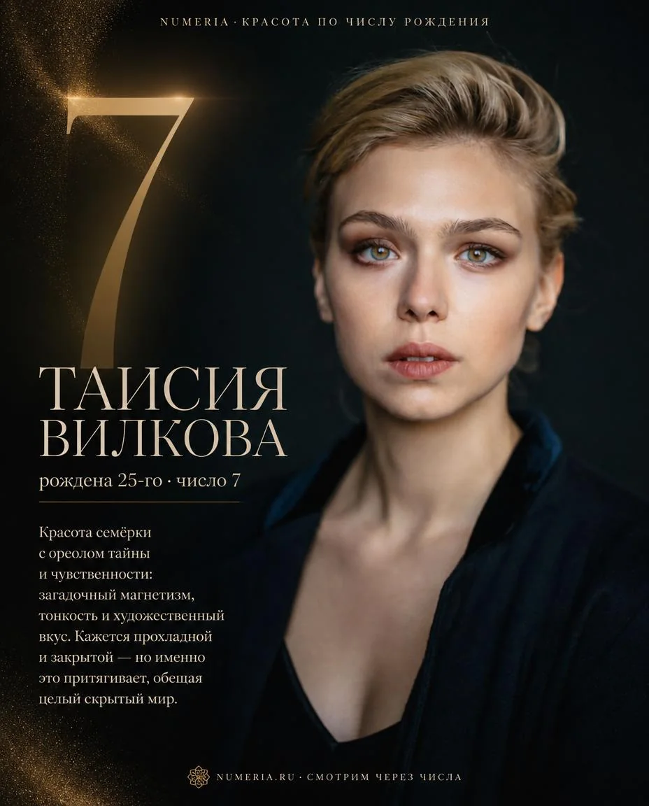 Таисия Вилкова — красота числа 7